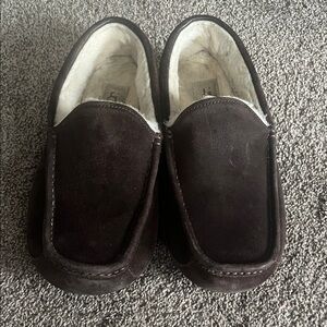 UGG Men's Chocolate Suede Loafers